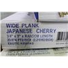 Image 2 : LOT OF 6 BOXES OF WIDE PLANK JAPANESE CHERRY