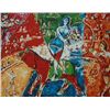 Image 1 : MARC CHAGALL "CIRCUS HORSE AND RIDER"