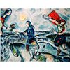 Image 1 : MARC CHAGALL "LOVERS OVER PARIS"
