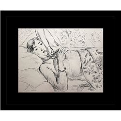 Henri Matisse Erotic Sketch Lithograph