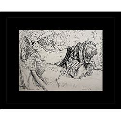 Henri Matisse Erotic Sketch Lithograph