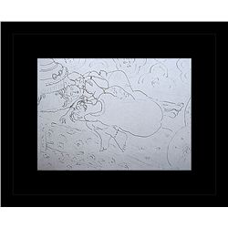 Henri Matisse Erotic Sketch Lithograph
