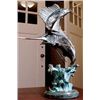 Image 1 : MARLIN & SAILFISH BRONZE SCULPTURE