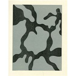 JEAN ARP ORIGINAL WOODCUT 1954