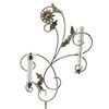 Image 1 : BUTTERFLY RAIN GAUGE & THERMOMETER GARDEN STAKE