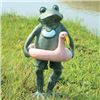 Image 1 : BEACH FROG W/FLAMINGO FRIEND