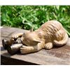 Image 1 : CAT WITH BINOCULARS GARDEN SCUPLTURE