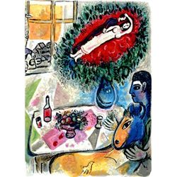 MARC CHAGALL "REVERIE"