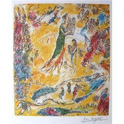 CHAGALL LIMITED EDITION LITHOGRAPH