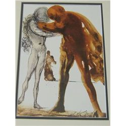 DALI 1964 VINTAGE BIBLE LITHOGRAPH