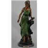 Image 1 : "CHEVALIER" BRONZE SCULPTURE - A.  MOREAU