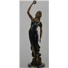 Image 1 : "GRAZIELLA" BRONZE SCULPTURE - A. MOREAU