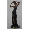 Image 1 : "GIRL WITH VASE" BRONZE SCULPTURE - A. MOREAU
