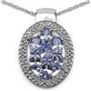 Image 1 : TANZANITE STERLING PENDANT