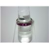 Image 1 : NATURAL 14.75 CTW RUBY RING .925 STERLING SILVER