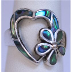 28.50 CTW SEMIPRECIOUS RING .925 STERLING SILVER