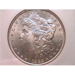 1882-S Morgan Dollar Gem MS65 PCGS