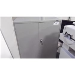 GREY 48 INCH STATIONARY CUPBOARD