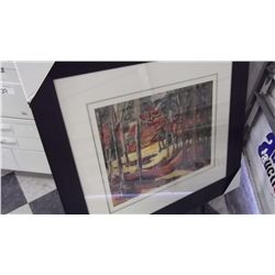 EMILY CARR LIMITED EDITION "AUTUMN WOODS" 112/375