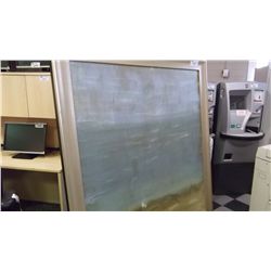 RAY ADAMSON FRAMED PICTURE "RAINY AFTERNOON"