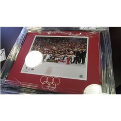 FRAMED TEAM CANADA OLYPMIC CHAMPIONS PICTURE