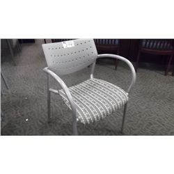 KEILHAUER ALTO GREY STACKING CLIENT CHAIR