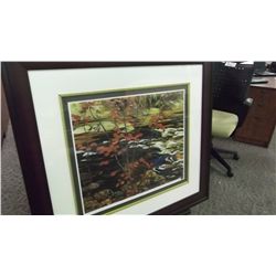 A.Y. JACKSON LIMITED EDITION "RED MAPLE" PICTURE