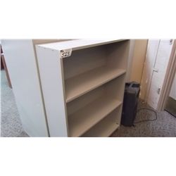 GREY 48" BOOKCASE