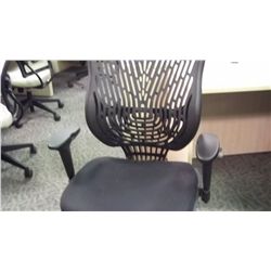 BLACK EURO STYLE TASK CHAIR
