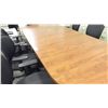 Image 1 : AUTUMN MAPLE 10' RACETRACK BOARDROOM TABLE