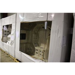 8 PERSON, BENCH SEATING, EL DORADO, TEAK CABINET,