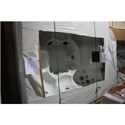 8 PERSON, BENCH SEATING SAHARA, SMOKE CABINET, 61