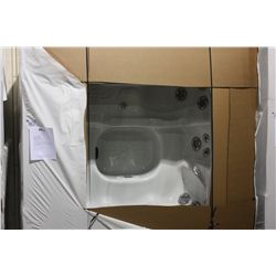 6 PERSON, 1 LOUNGER, STERLING SILVER, SMOKE