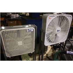 2 MOBILE VENTILLATION FANS
