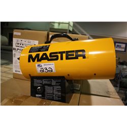 MASTER 125,000 BTU PROPANE FORCED AIR HEATER