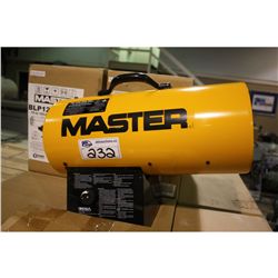 MASTER 125,000 BTU PROPANE FORCED AIR HEATER