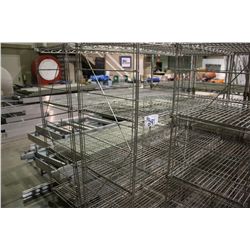 2 LARGE ERECTA SHELVING