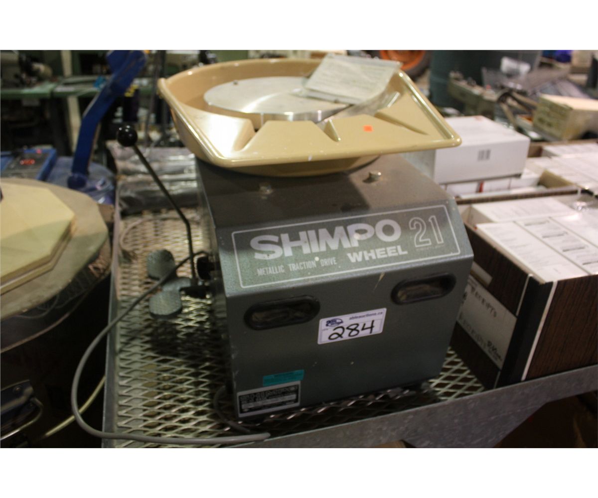 Shimpo Rk1 SHIMPO RK-10 BASIC POTTER'S WHEEL - Able Auctions