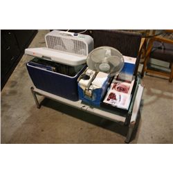 HEAVY DUTY TABLE & CONTENTS