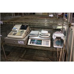 CASH REGISTER & SCALES