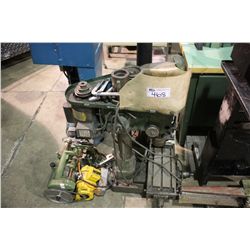 4 ASSORTED FABRIC CRAFTIN MACHINES & TABLE