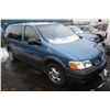 Image 2 : 2000 BLUE PONTIAC MONTANA PASS VAN 208,203KM GAS