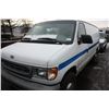 Image 1 : 1997 WHITE FORD E-250 CARGO VAN 84,914KM GAS 4.2L