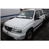 Image 1 : 2002 WHITE SUZUKI VITARA 4DR SUV 130,972KM GAS