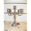 Image 1 : Silverplated 5-Candle Holder
