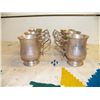 Image 1 : 6-Silverplated Coffee Mugs