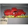 Image 1 : Red 1956 Ford Thunderbird Car scale 1/36