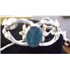 Image 1 : Sterling Spider Web Turquoise Stone Bracelet