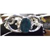 Image 2 : Sterling Spider Web Turquoise Stone Bracelet