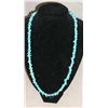 Image 1 : Turquoise Necklace by Navajo  approx 24" long